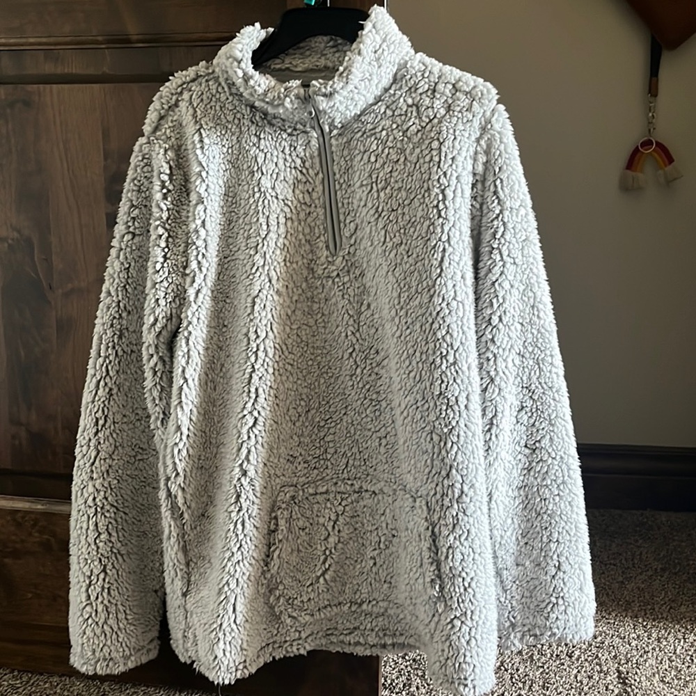 Quarter zip Sherpa